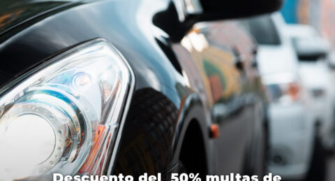 descuentos en multas de tránsito