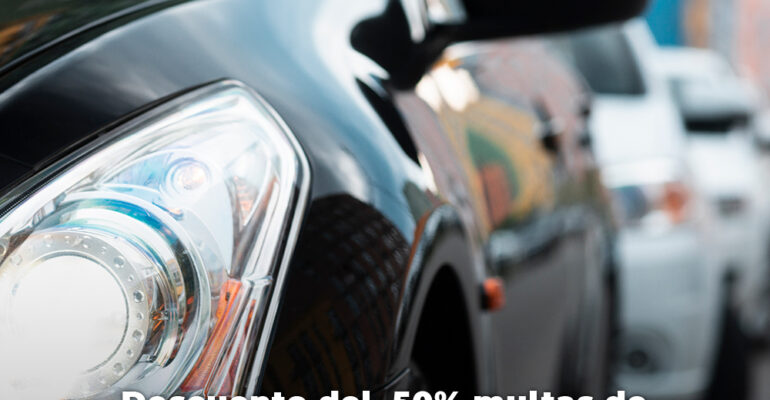 descuentos en multas de tránsito