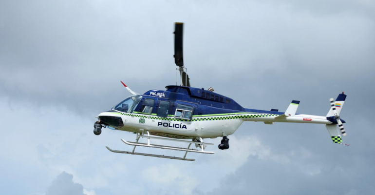 Barranquilla refuerza su seguridad con el regreso del helicóptero Halcón: $1.400 millones para vigilancia aérea en toda el área metropolitana