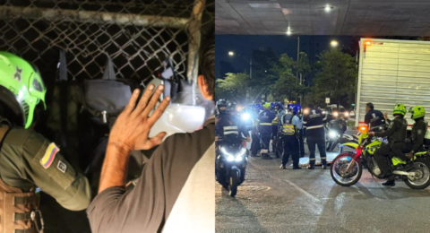 Más de 30 capturas y 550 vehículos inmovilizados dejó el megaoperativo desplegado por las autoridades de Medellín durante la noche de Halloween
