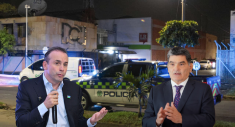 Alcalde Alejandro Eder rechazó el ataque con explosivos contra la sede de RCN en Cali: 'Es un acto desesperado de los terroristas'