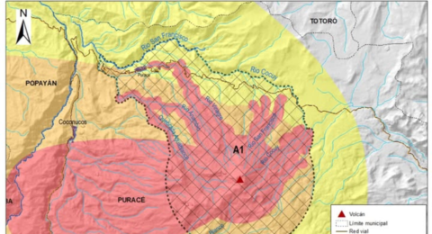 Volcán Puracé | Familias de zona A1 de alta amenaza preguntan cómo evacuar, teniendo animales y cultivos de pancoger: Alcaldía no tendría recursos