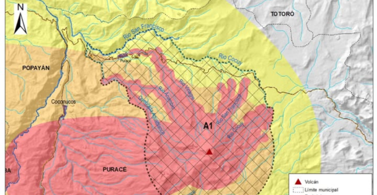 Volcán Puracé | Familias de zona A1 de alta amenaza preguntan cómo evacuar, teniendo animales y cultivos de pancoger: Alcaldía no tendría recursos