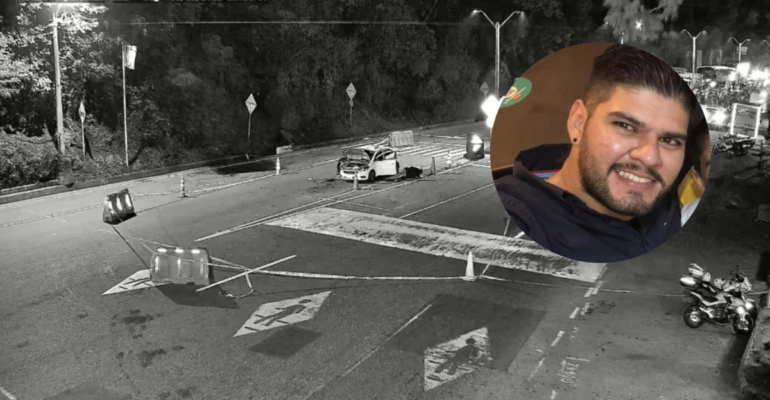 La identidad y el extenso prontuario de una de las víctimas de la explosión al interior de un carro en la vía Medellín - Bogotá: era un expolicía