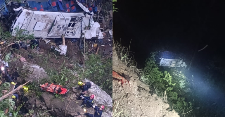 ¿Quién organizó el viaje del bus escolar que cayó al vacío en la vía de Remedios, Antioquia? Esto dijeron las autoridades de Segovia