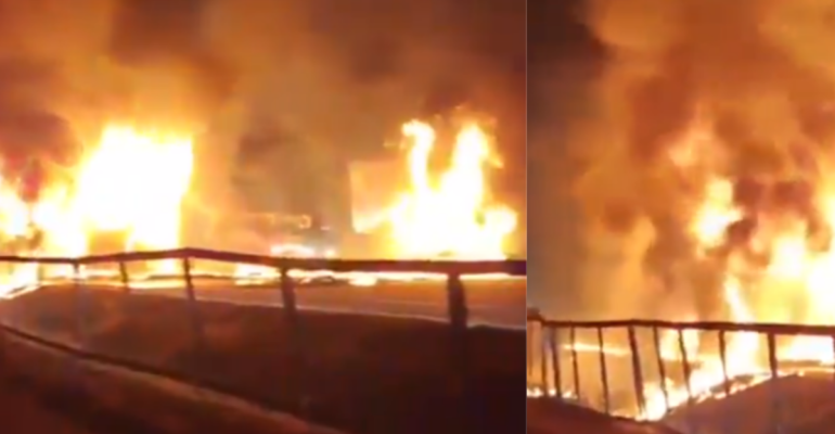 Tragedia en Navidad: tres menores están internados en UCI tras incendio provocado por un volador en Medellín