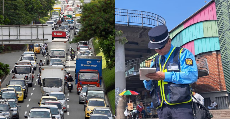 Ojo que vuelve el pico y placa a Medellín: no habrá semana pedagógica, es decir, se impondrán multas a los infractores de la medida