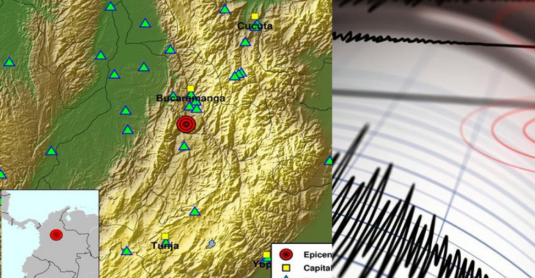 Temblor hoy en Colombia | Reportan sismo la tarde de este 5 de enero: epicentro, magnitud, profundidad y detalles