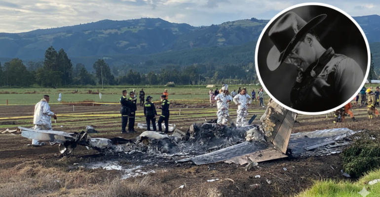 Las escenas del accidente de la avioneta de Yeison Jiménez nunca las olvidarán en la vereda Romita de Paipa