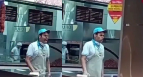 Frisby responde ante empleado que estalló a gritos en plazoleta de comidas de Ibagué: esto dijeron