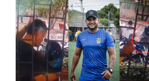 Atlántico | Violento atraco acabó con la vida de un profesor de una escuela de fútbol en Sabanagrande: una cámara de seguridad registró el ataque
