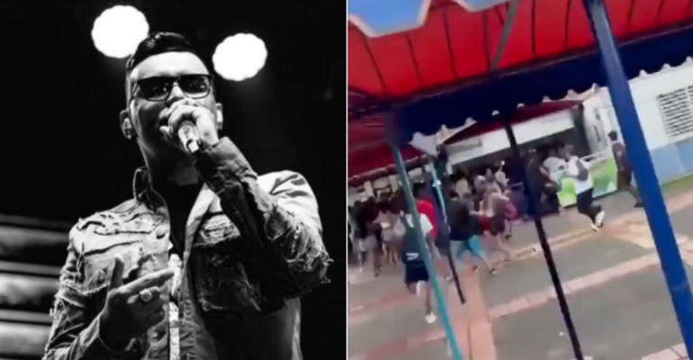 Disturbios en Cali durante homenaje musical a Yeison Jiménez: intervención de la Policía controló la situación