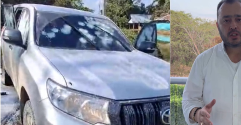 Senador Jairo Castellanos revela que en el atentado en Arauca también secuestraron a su equipo de campaña tras ataque armado en la vía Fortul–Tame