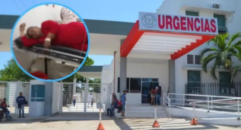 Doble drama de desplazados: huyeron de la guerra en la Sierra buscando ayuda y alcaldía de Ciénaga los mandó a la clínica con comida en mal estado
