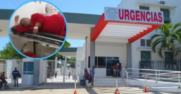 Doble drama de desplazados: huyeron de la guerra en la Sierra buscando ayuda y alcaldía de Ciénaga los mandó a la clínica con comida en mal estado