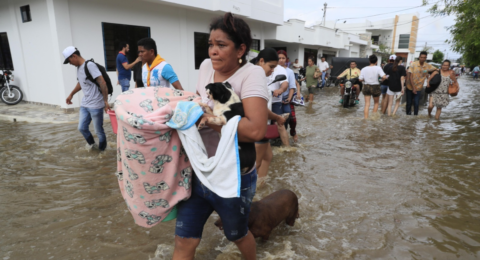Ayudas humanitarias urgentes, claman las 69.000 familias damnificadas que deja paso de frente frío