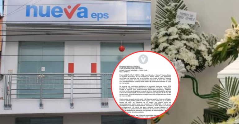 Lo que se sabe de las graves lesiones que sufrió Kevin Acosta en su caída: esto reveló el comunicado de la Nueva EPS sobre menor que sufría hemofilia