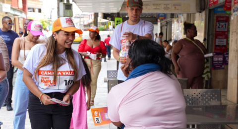 'El Valle no puede normalizar que la violencia decida quién puede hacer campaña o no': Michelle Obando, cabeza de lista de Frente Amplio Unitario