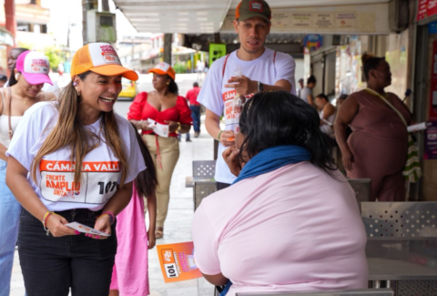 'El Valle no puede normalizar que la violencia decida quién puede hacer campaña o no': Michelle Obando, cabeza de lista de Frente Amplio Unitario