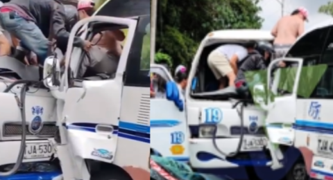 Choque entre dos busetas intermunicipales deja 27 personas heridas en Circasia, Quindío
