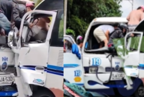 Choque entre dos busetas intermunicipales deja 27 personas heridas en Circasia, Quindío