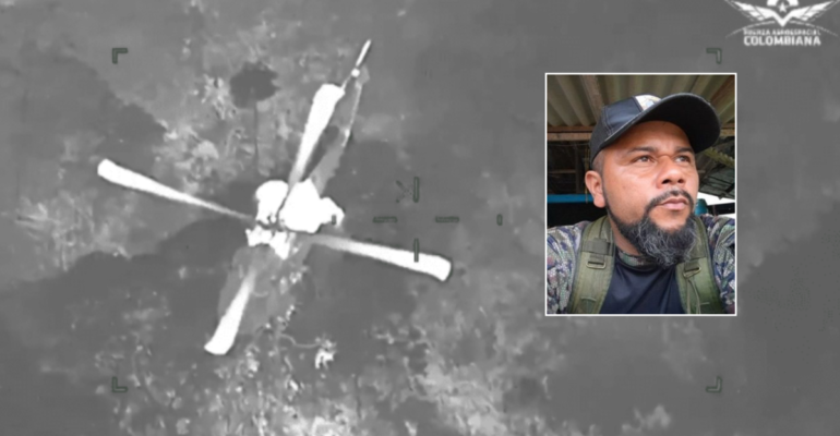 El prontuario de alias Ramiro, cabecilla del frente 18 de las disidencias de las Farc abatido por el Ejército Nacional en bombardeos en Antioquia