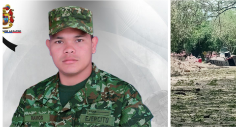 El Ejército confirmó el fallecimiento de un soldado tras atentado con artefacto explosivo en zona rural de El Patía, Cauca
