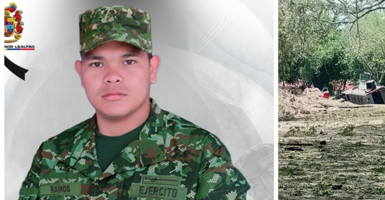 El Ejército confirmó el fallecimiento de un soldado tras atentado con artefacto explosivo en zona rural de El Patía, Cauca