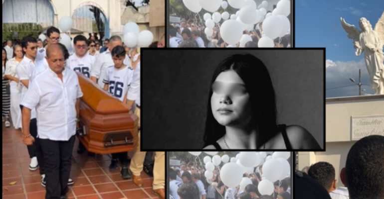 Sepultan a Daniela Zuleta Gnecco en La Paz: conmovedoras imágenes del último adiós de la sobrina de Iván Zuleta entristecen al vallenato y al Cesar