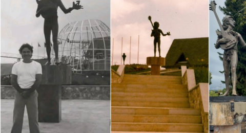 Iban a fundirla: la historia oculta de cómo excapo Carlos Lehder escondió estatua de John Lennon por décadas antes de su regreso a la Posada Alemana