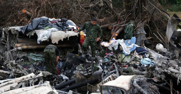 Sobreviviente al trágico accidente en Putumayo reveló detalles del momento exacto de la caída del avión C-130 Hércules: 'Sonidos extraños'