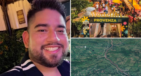 ¿Cómo terminó en Jericó? El trayecto de más de 80 kilómetros de Eric Gutiérrez, auxiliar de American Airlines, en la noche de su muerte en Medellín
