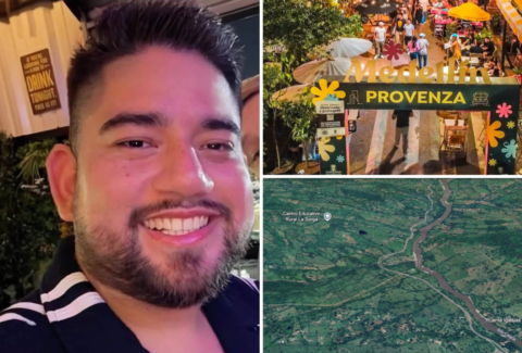 ¿Cómo terminó en Jericó? El trayecto de más de 80 kilómetros de Eric Gutiérrez, auxiliar de American Airlines, en la noche de su muerte en Medellín