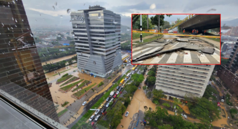 Entre basuras y concreto: el complejo rompecabezas de las inundaciones en Medellín producto de las fuertes lluvias