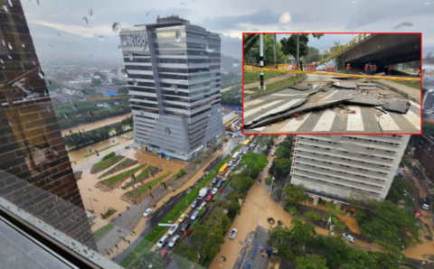 Entre basuras y concreto: el complejo rompecabezas de las inundaciones en Medellín producto de las fuertes lluvias