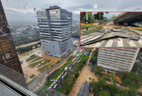 Entre basuras y concreto: el complejo rompecabezas de las inundaciones en Medellín producto de las fuertes lluvias