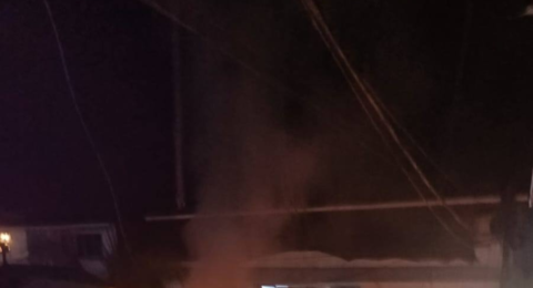 Atención: explosión de moto bomba en Briceño, en el norte de Antioquia, deja un policía herido y daños en estación