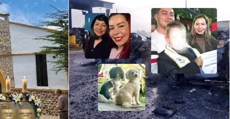 El funeral de la familia Pereira Garcés, fallecida en la tragedia en peaje de Casablanca, será en la tarde de este domingo en Bogotá: detalles