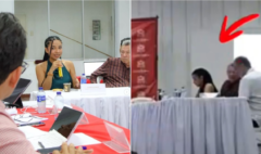 Juliana Guerrero vuelve a aparecer en sesión abierta del Consejo Superior de la Universidad Popular del Cesar: 'Es un compromiso del señor Presidente'