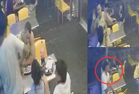 En video quedó registrado el violento atraco a una familia que comía en un restaurante en Soledad (Atlántico): la víctima recibió un disparo
