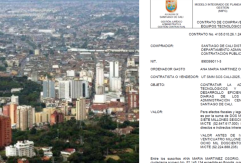 ¿Computadores fantasmas en Cali? El polémico contrato de más de $ 2.600 millones y la denuncia de concejal: Alcaldía asegura que no ha pagado un peso