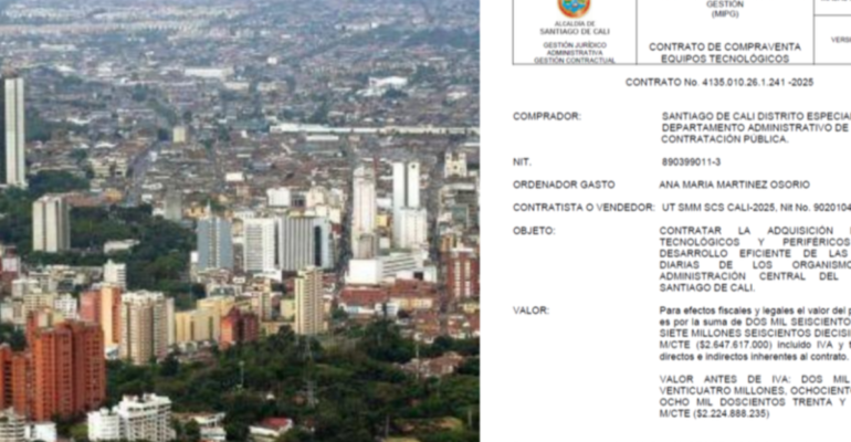 ¿Computadores fantasmas en Cali? El polémico contrato de más de $ 2.600 millones y la denuncia de concejal: Alcaldía asegura que no ha pagado un peso