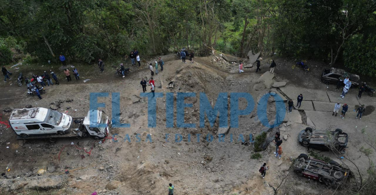 Escalada de violencia en Cauca y Valle del Cauca: gobernador entrega reporte de atentado en vía Panamericana; cifra sube a 20 muertos