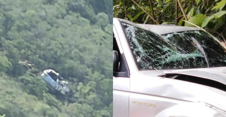 Revelan hipótesis del grave accidente en el Cañón del Chicamocha, a la altura del parque Panachi, que dejó una persona fallecida: 'Venía solo'