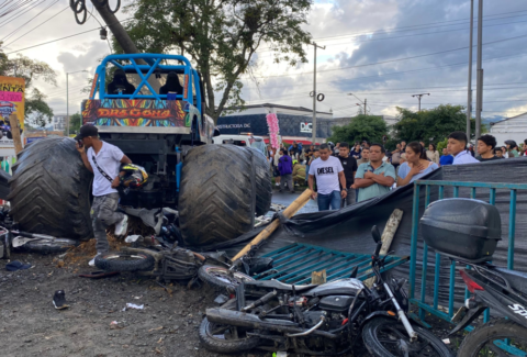 En video | Tragedia en Popayán: conductora de camioneta gigante ‘Monster Truck’ atropelló a 38 personas en evento de exhibición, hay tres muertos