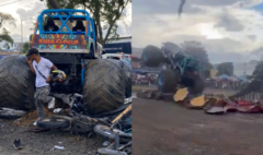 Esto se sabe del estado de salud de la conductora y los heridos del grave accidente de camioneta gigante 'Monster Truck' en Popayán; hay tres muertos
