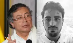'Presidente Petro, Chalá es sicario de 'Calarcá', el asesino de Mateo Pérez y usted persiste en defender a criminales', dice gobernador de Antioquia