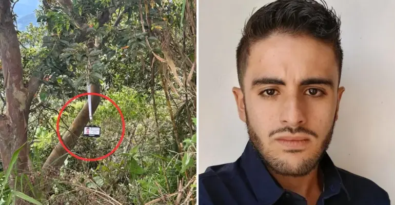 Días después de su asesinato encontraron el carné del periodista Mateo Pérez Rueda en una vereda aledaña al lugar del crimen en Antioquia