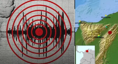 Temblor hoy | Reportan fuerte sismo que sacudió al norte de Colombia este viernes 15 de mayo; epicentro, magnitud, profundidad y detalles