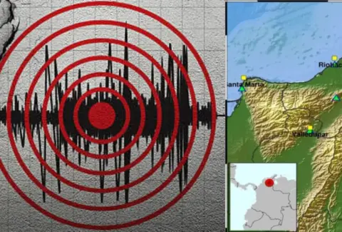 Temblor hoy | Reportan fuerte sismo que sacudió al norte de Colombia este viernes 15 de mayo; epicentro, magnitud, profundidad y detalles